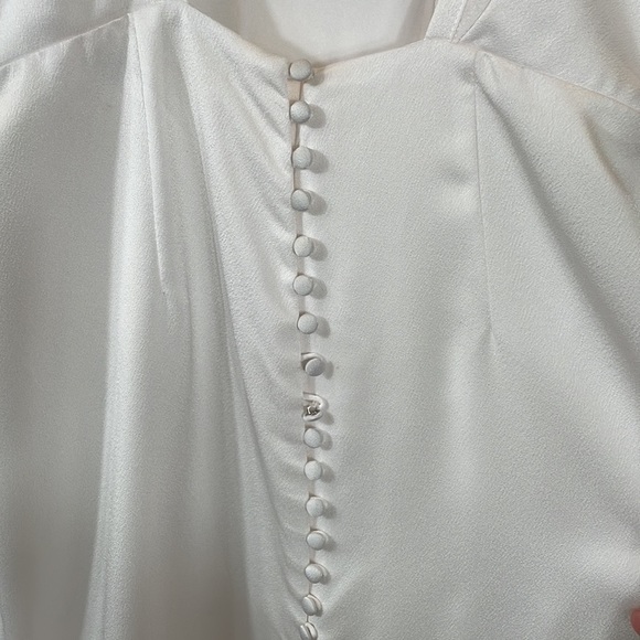 Lover's+friends California Gown size 4 Ivory - Picture 2 of 10